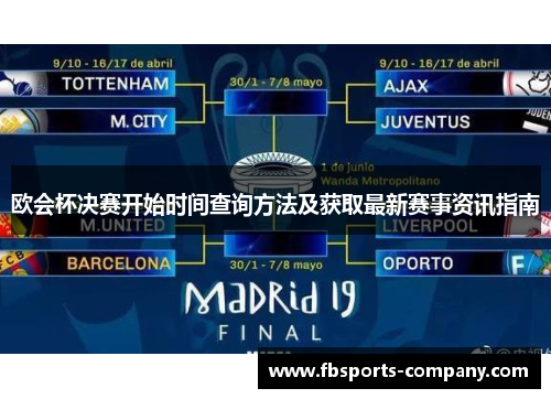 欧会杯决赛开始时间查询方法及获取最新赛事资讯指南